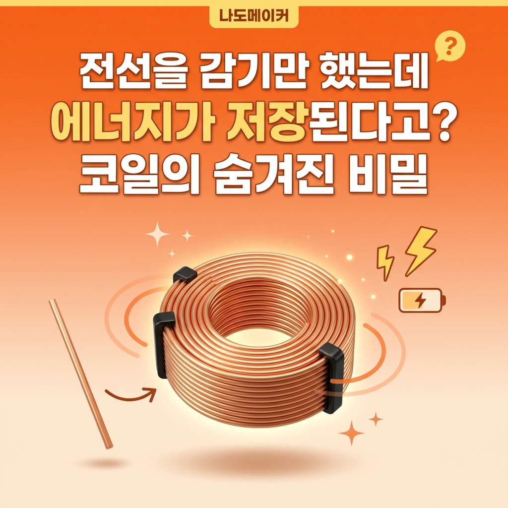 전선을 감기만 했는데 에너지가 저장된다고? 코일의 숨겨진 비밀