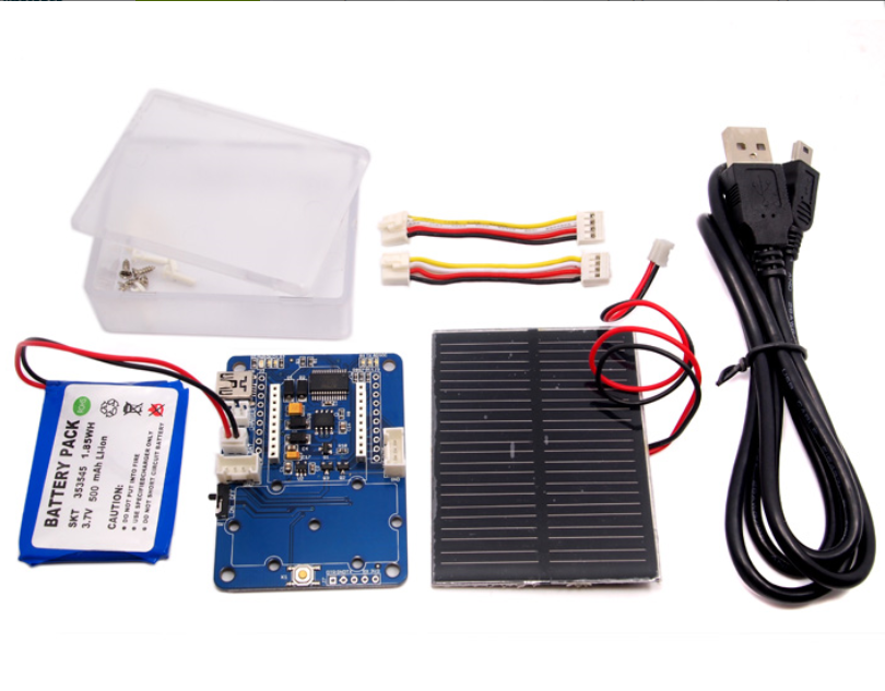 무선 센서 노드, 태양열 키트 Wireless Sensor Node - Solar Kit [110060005]