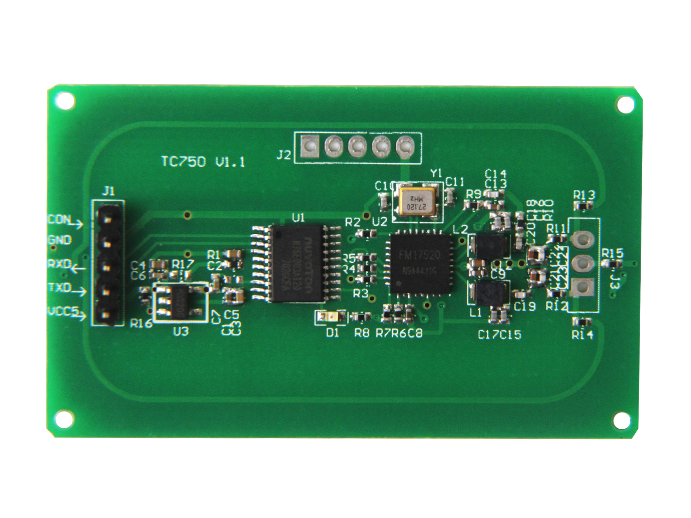 13.56Mhz RFID 모듈 (임베디드 PCB 안테나) / 13.56Mhz RFID Module (Embedded PCB Antenna) [113990436]