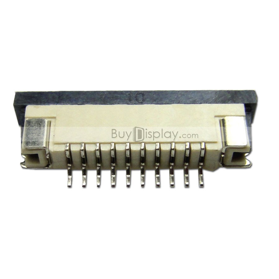 10 Pin 1mm Pitch Bottom Contact ZIF Connector,FPC/FFC Connector ER-CON10HB-2