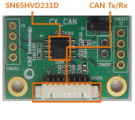 CAN 통신 모듈 보드 CAN Transceiver Module (망고 Cx CAN Transceiver )