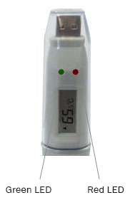 자기온도계 EL-USB-1-LCD
