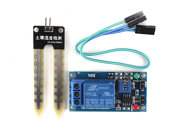 아두이노 토양 습도 센서 + 5V 릴레이 모듈 [SZH-SSBH-074]