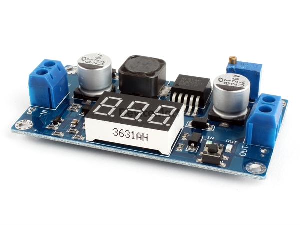 FND 전압표시 XL6009 승압형 DC-DC 가변 컨버터 [SZH-PWBUF-051]