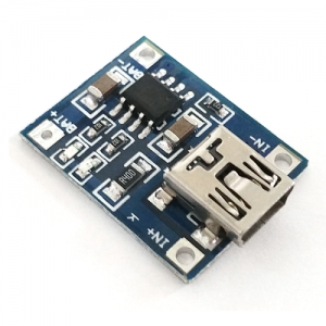 5V 1A 리튬폴리머 배터리 충전기 모듈 Micro USB 단자(TP4056 USB Lithium Battery Charger Module)