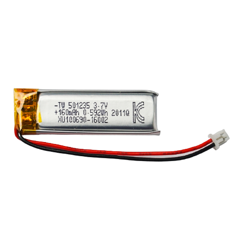리튬폴리머 배터리 3.7V, 160mAh, KC 인증
