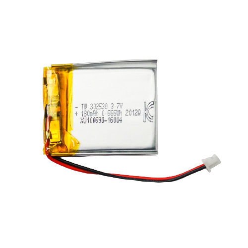 리튬폴리머 배터리 3.7V, 180mAh, KC 인증