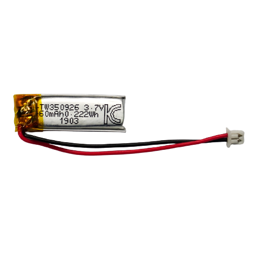 리튬폴리머 배터리 3.7V, 60mAh, KC인증