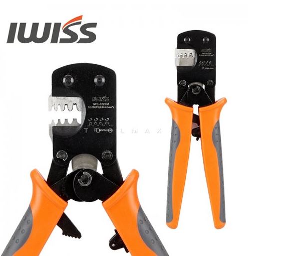 IWISS IWS-3220M AWG32-20 마이크로컨넥터핀용 압착기