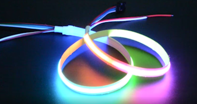 5V RGB 프로그래밍 가능 LED 스트립 (50cm)