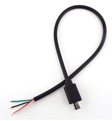 마이크로 USB(Micro USB) 연결케이블 (Micro USB 연결케이블 : +, -, DP, DM)