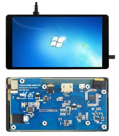 5.5 HDMI 1920*1080 A1 AMOLED LCD 디스플레이 모니터 화면