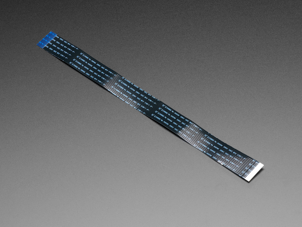 라즈베리 파이 카메라용 플렉스 케이블(200mm/8inch) / Flex Cable for Raspberry Pi Camera - 200mm / 8inch [1647]