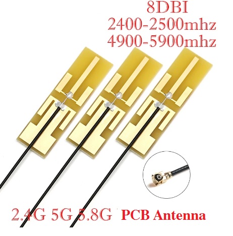 2.4GHz/5.8GHz 겸용 기판(PCB) 안테나 (PN-ANT-PCB2458)