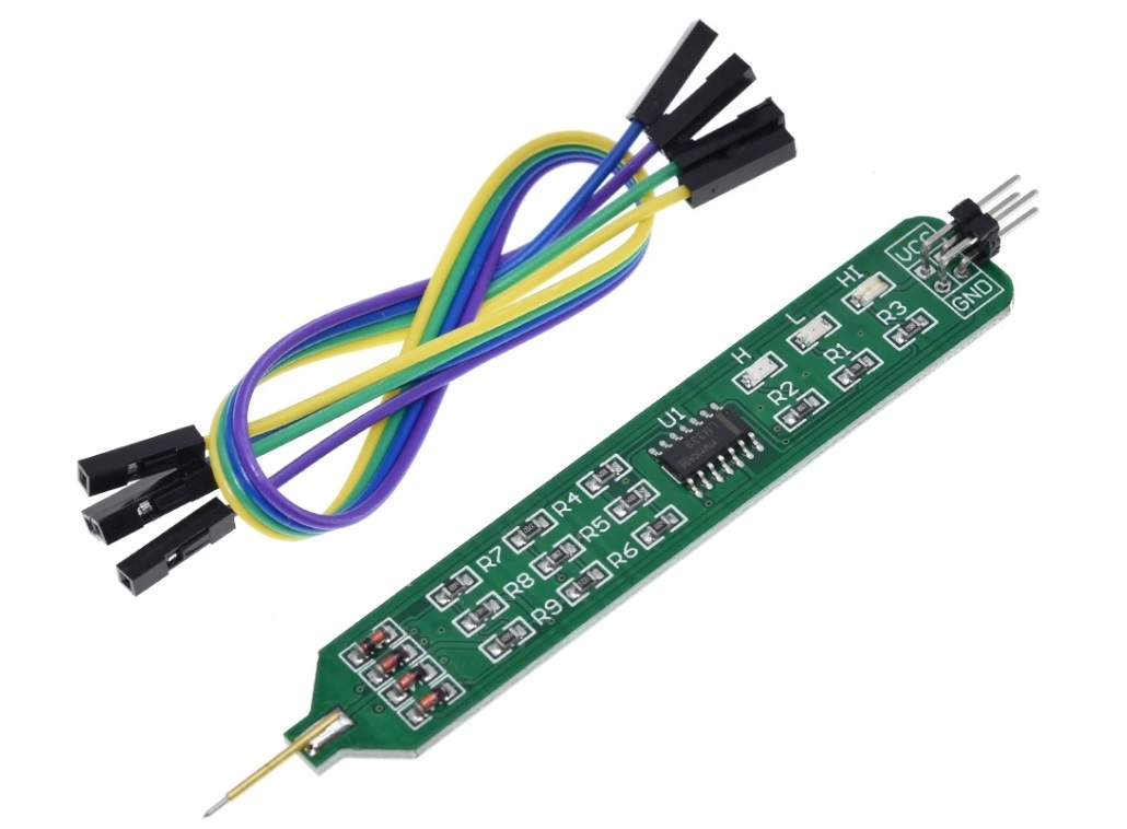 TTL Signal (H, L) 테스트 프로브 (Test Probe) (High, Low Level Check, LED Display) (NT-TSTP)