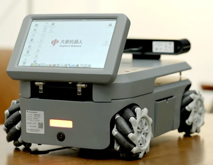 [KC 인증] Elephant Robotics 엘리펀트 myAGV 2023 Raspberry Pi 라즈베리파이 자율주행 로봇 플랫폼