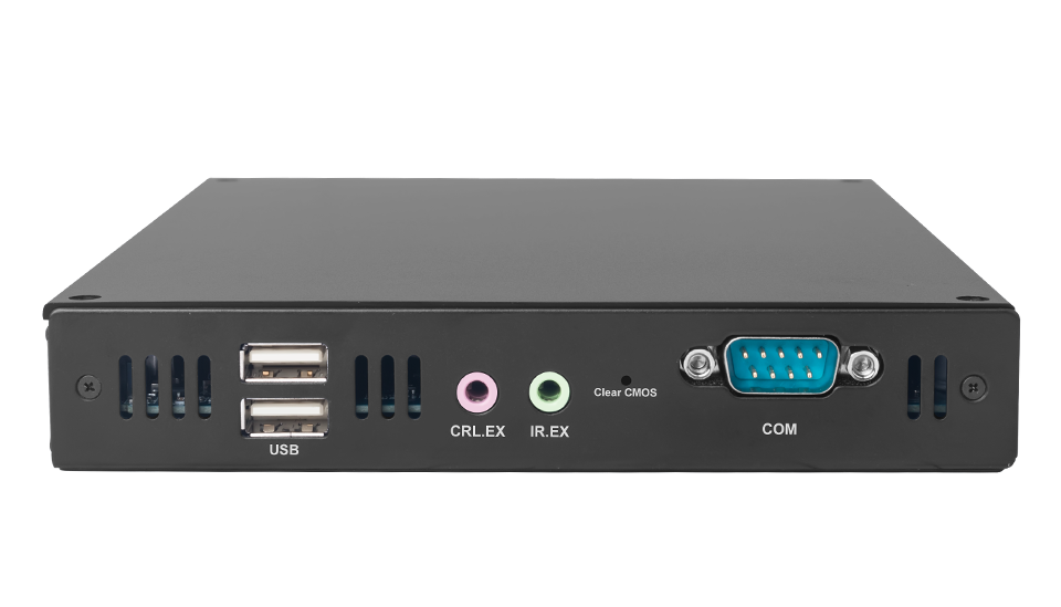 지아다 Giada DM6-R 디지털 사이니지 플레이어 (AMD Ryzen Embedded R2314, 4×HDMI 4K)