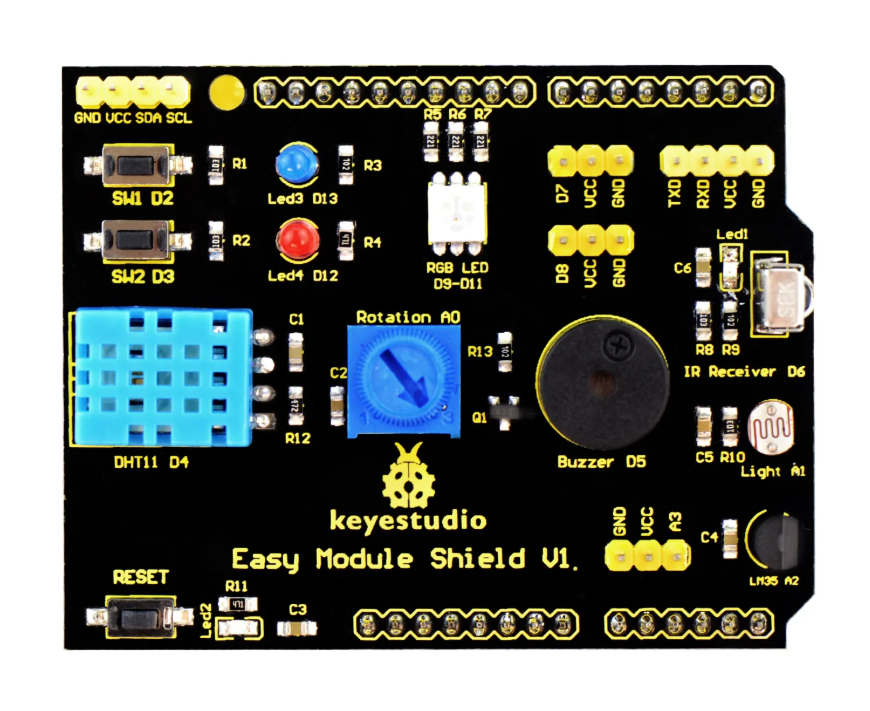 Keyestudio Multi-purpose Shield V1 for Arduino Starter