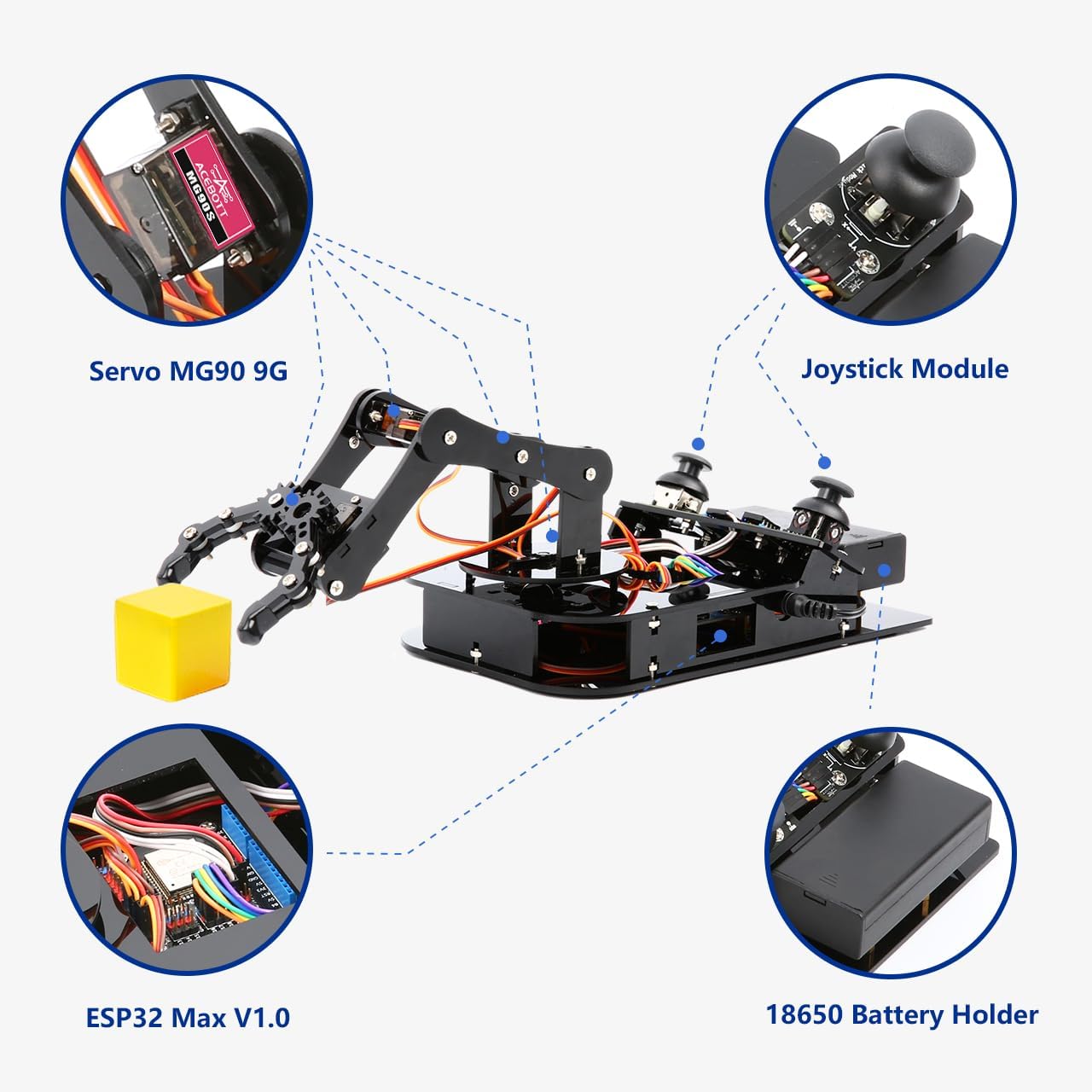 ESP32 스마트 로봇암 키트