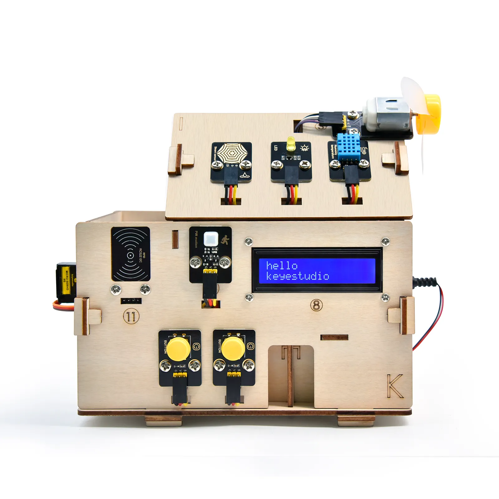 ESP32 스마트 IoT 홈 MDF 키트