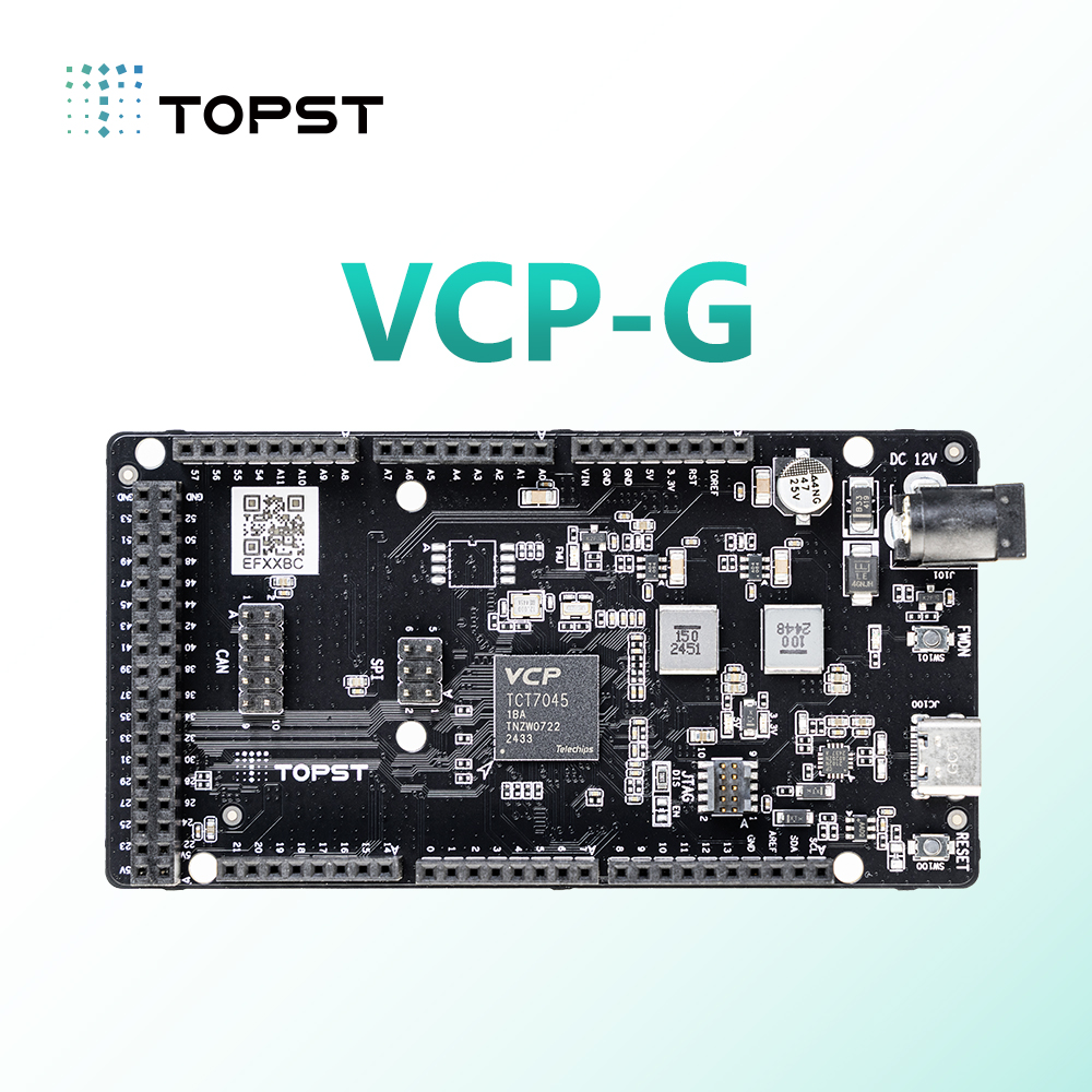 TOPST VCP-G 산업용 IoT 제어보드 Cortex-R5 기반 MCU, 아두이노 호환