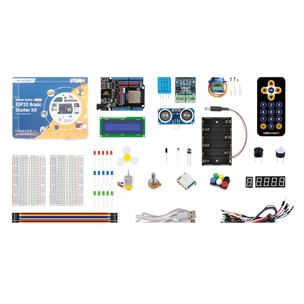 ESP32 베이직 스타터 키트 (MDF 확장팩 포함)