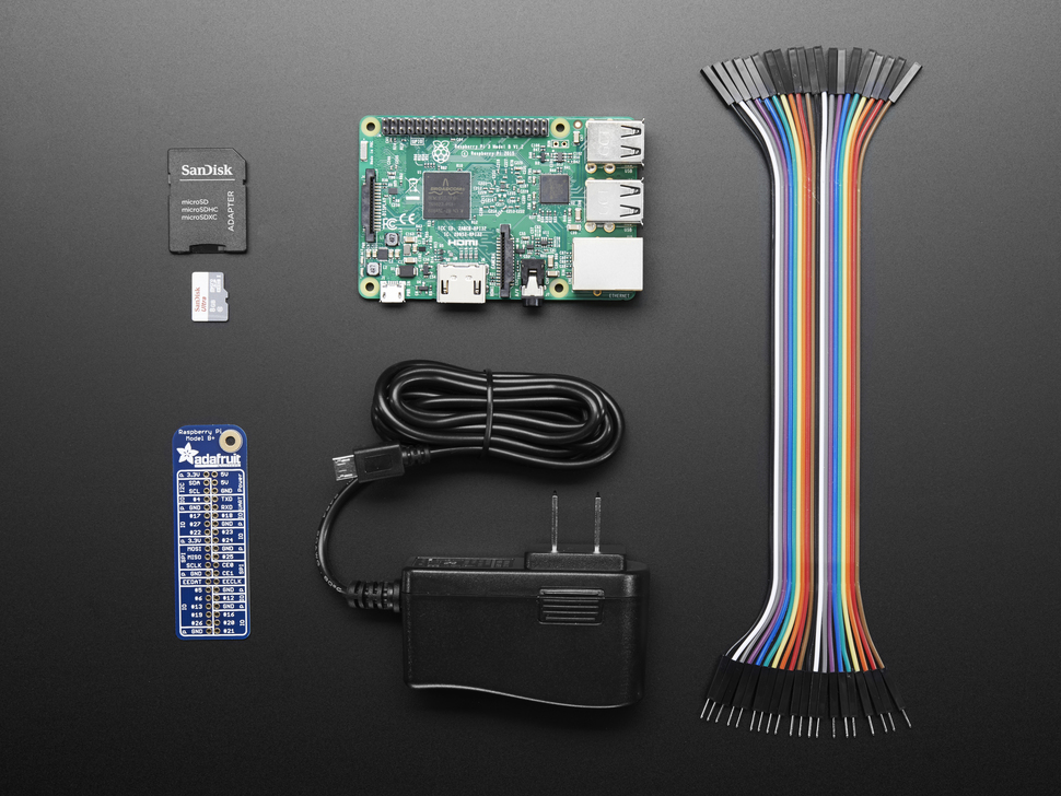 Android Things™를 위한 라즈베리 파이 보드 팩