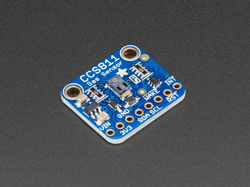  Adafruit CCS811 대기 VOC 및 eCO2 감지 센서 -Adafruit CCS811 Air Quality Sensor Breakout  VOC and eCO2 [3566]