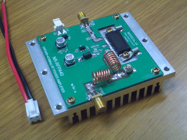 130-170MHz 대역 무선 증폭기 최대 7W - 송신기 전용 NR-RFPA40V