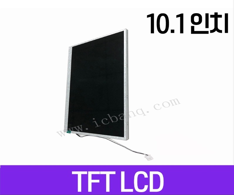 TFT LCD 모듈, 10.1인치, 해상도 1024x600, LVDS  Interface, WTY101ND06CW