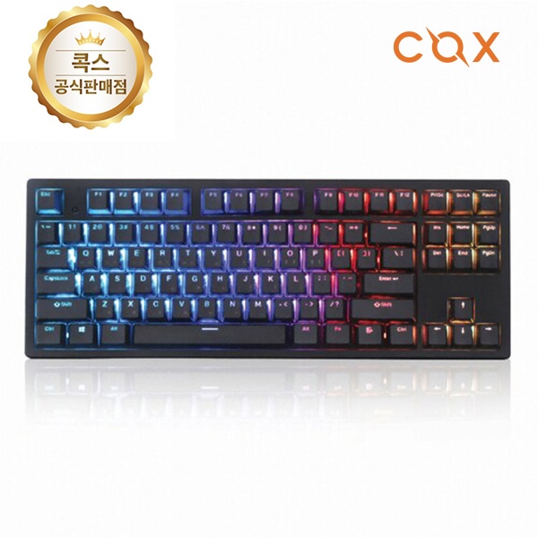 [COX] 유선 미니키보드, Endeavour (엔데버) 무접점 RGB PBT,