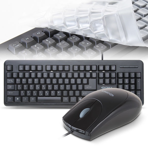 [디지클럽] 유선 데스크탑 세트, QMK-2000