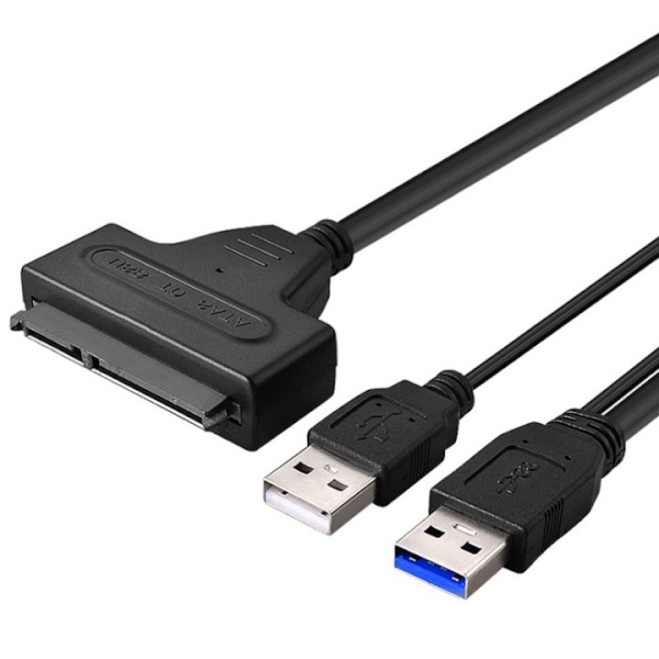 [MAXTEK] USB3.0 to SATA HDD SSD 변환 컨버터 Y형, MT104