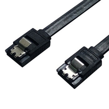 [대원TMT] 대원티엠티 SATA3 Lock 케이블 Flat [ㅡ자형/0.5M] [DW-S3MMI-0.5M]