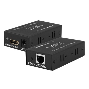 [이지넷유비쿼터스] 이지넷 HDMI 리피터 송수신기 세트, NEXT-50HDC [최대60M/RJ-45]
