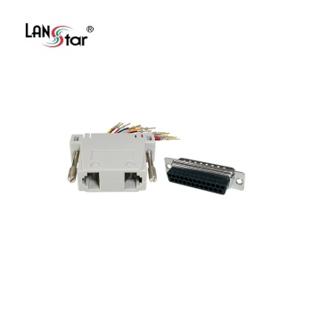 [LANStar] 랜스타 패시브 2열 25핀, RJ45(F) x2 to D-SUB(M) [LS-PASS2C-DB25M]