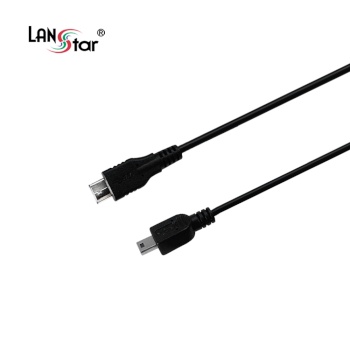 [LANStar] 랜스타 USB 3.1 C타입 케이블 [CM-Mini 5P] [1M/블랙] [LS-U31-CM2MIN-1M]