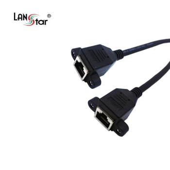 [LANStar] 랜스타 CAT.7 S-FTP 판넬형 연장 케이블 0.2M [LS-7SD-FF0.2M]