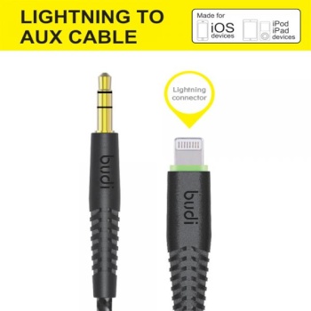 [Mi-2] MFI Certified Lightning to AUX Cable