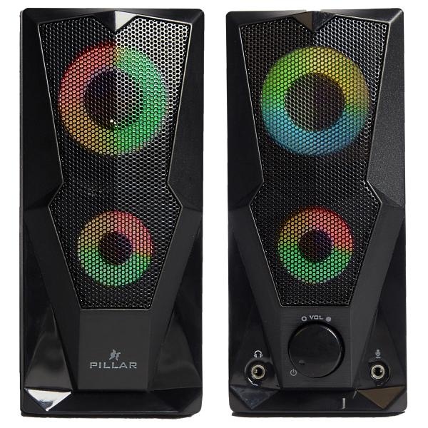[컴소닉] [2채널스피커] 필라 CS-5500UL [게이밍/LED조명]