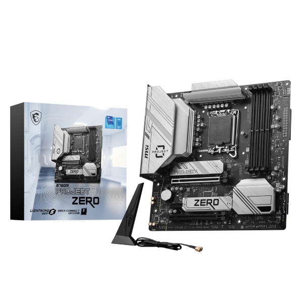 [MSI] B760M 프로젝트 제로 (인텔B760/M-ATX)