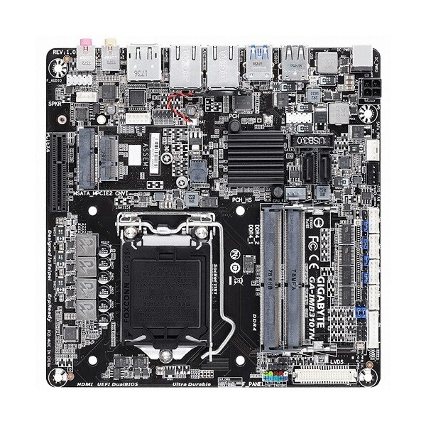 [GIGABYTE] GA-IMB310TN 8,9세대 산업용 메인보드 (인텔 H310/M-ITX)