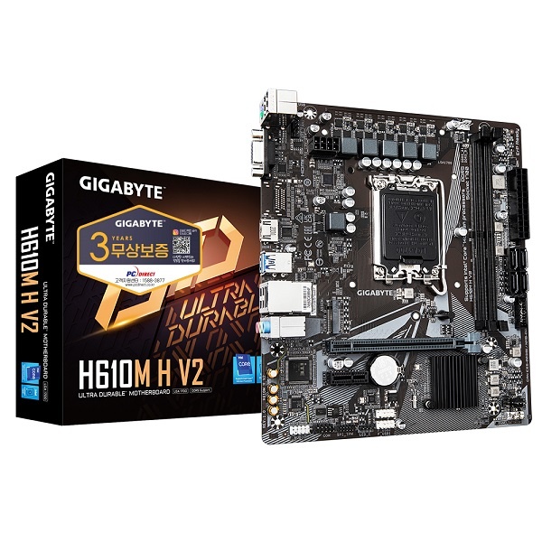 [GIGABYTE] H610M H V2 피씨디렉트 (인텔H610/M-ATX)