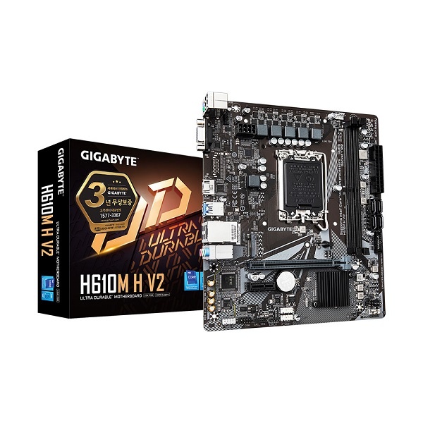 [GIGABYTE] H610M H V2 제이씨현 (인텔H610/M-ATX)
