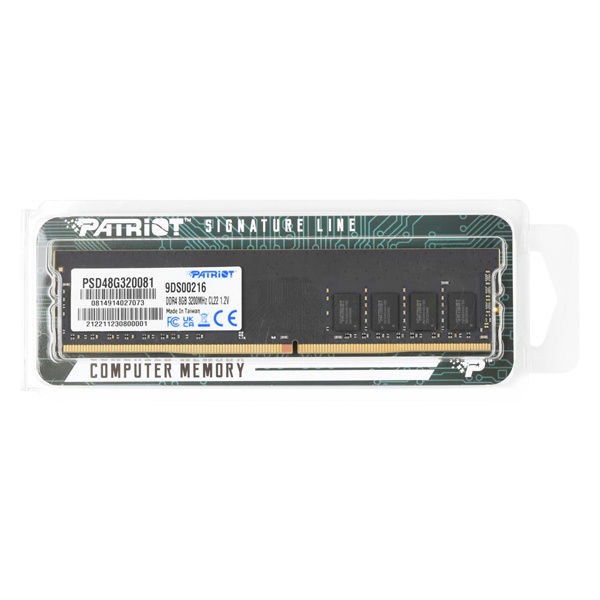 [PATRIOT] 패트리어트 DDR4 PC4-25600 CL22 SIGNATURE  [8GB] (3200)