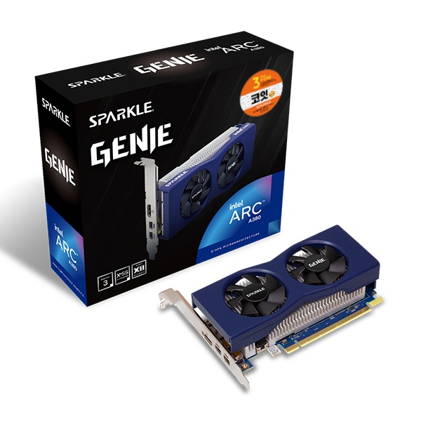 [SPARKLE] Arc A380 GENIE D6 6GB