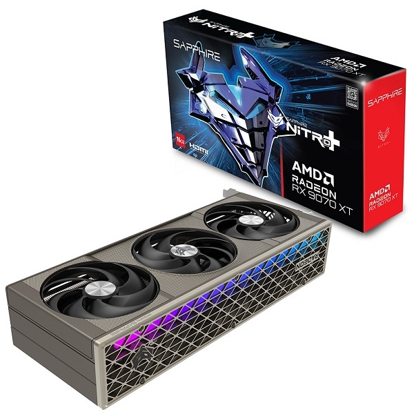[SAPPHIRE] 라데온 RX 9070 XT NITRO+ OC D6 16GB 이엠텍