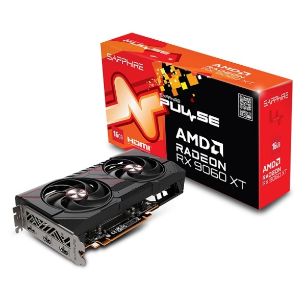 [SAPPHIRE] 라데온 RX 9060 XT PULSE OC D6 16GB 이엠텍