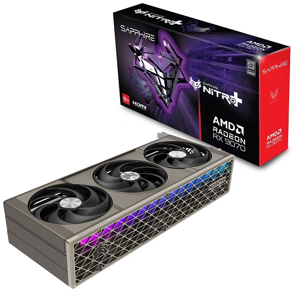 [SAPPHIRE] 라데온 RX 9070 NITRO+ OC D6 16GB 이엠텍
