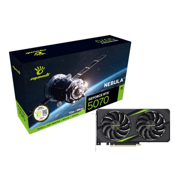 [MANLI] 지포스 RTX 5070 Nebula D7 12GB Dual Fan 대원씨티에스